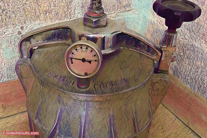 Vintage pressure cooker