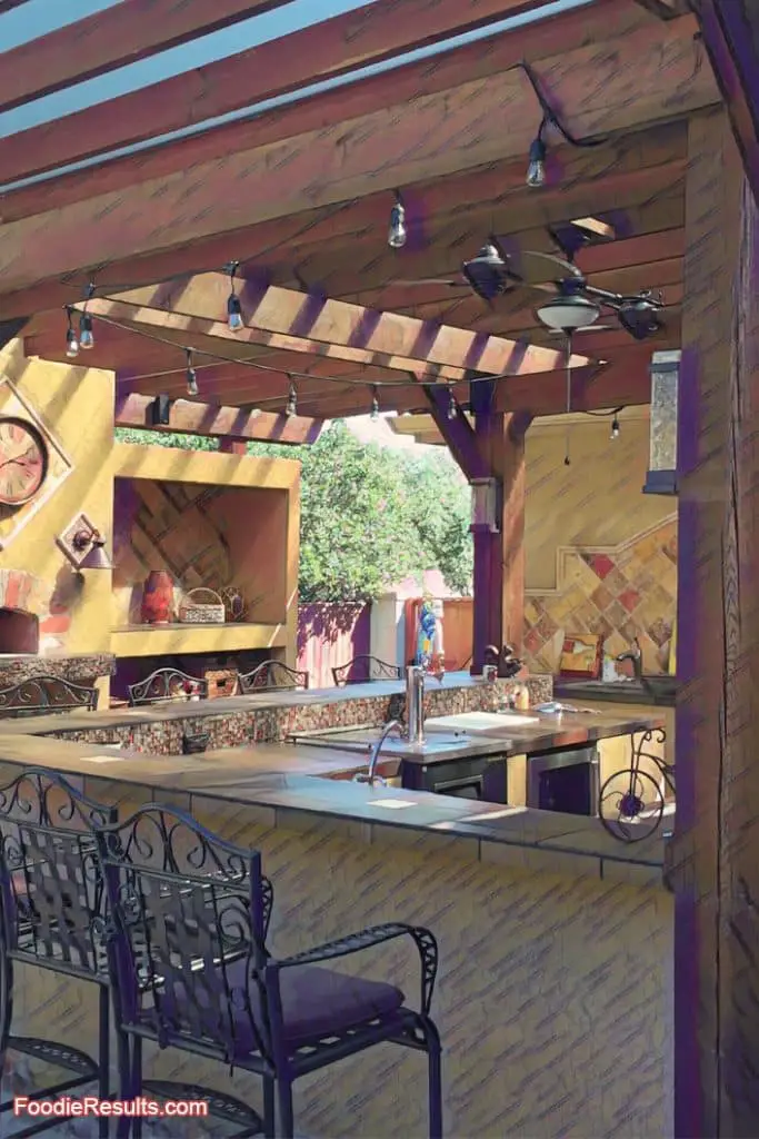 Outdoor Kitchen example